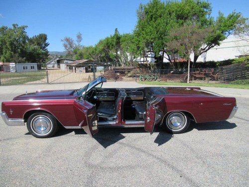 1966 LINCOLN CONTINENTAL CONVERTIBLE Fresh 362 AC $43.9k À venda