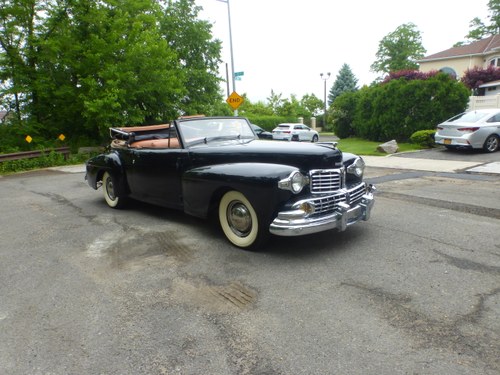 1947 Lincoln Continental Cabriolet Nice Driver (St #O108) For Sale
