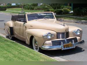1942 Lincoln Continental Convertible For Sale (picture 1 of 12)