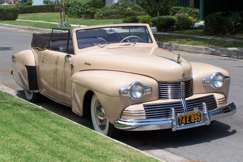 1942 Lincoln Continental Convertible For Sale