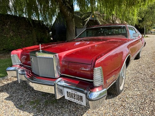 1974 Lincoln Continental Mk 4 460Ci Auto Coupe A vendre
