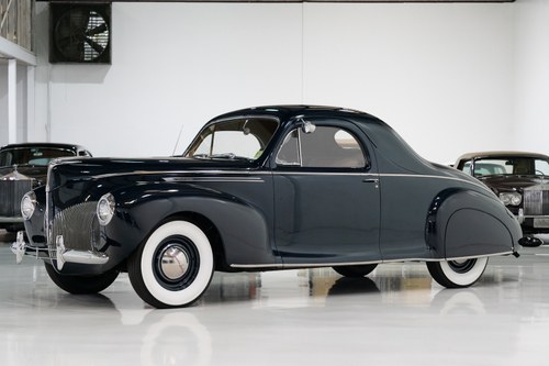 1940 LINCOLN-ZEPHYR 2-PASSENGER COUPE SOLD