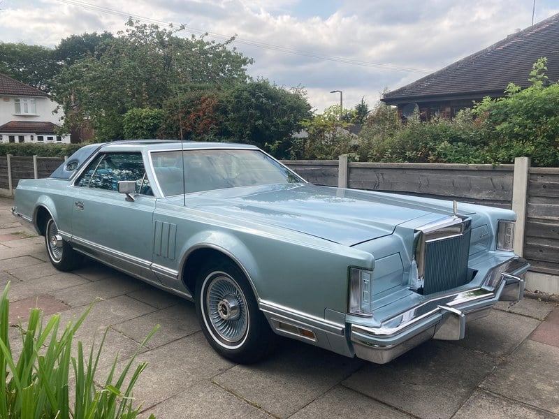 1978 Lincoln Mark V - Diamond Jubilee Editi Blue Automatic, 3 speed ...