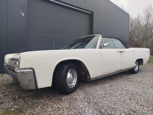 1963 LINCOLN Continental Cabriolet Till salu