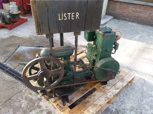 1948 Lister Engine & CJ Driver Water Pump In vendita