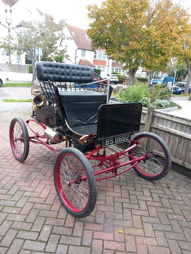 1901 Porter Stanhope 6.5 hp runabout steam car
