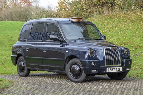 2017 London Taxis International TX4 Project Kahn Last of the For Sale by Auction