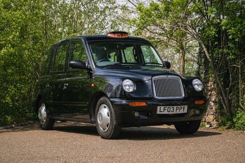 2003 London Taxis International TX2 Gold Taxicab Zu verkaufen durch Auktion