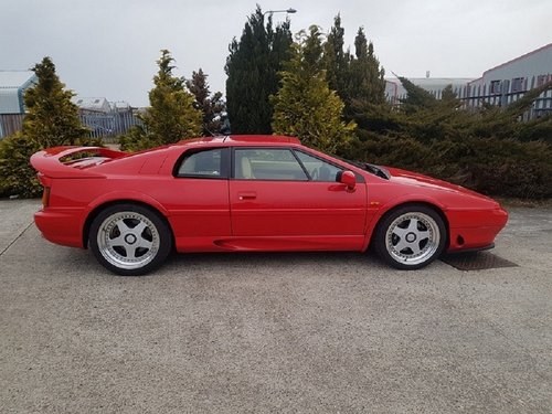 Stunning red 1996 Lotus Esprit S4S Turbo For Sale
