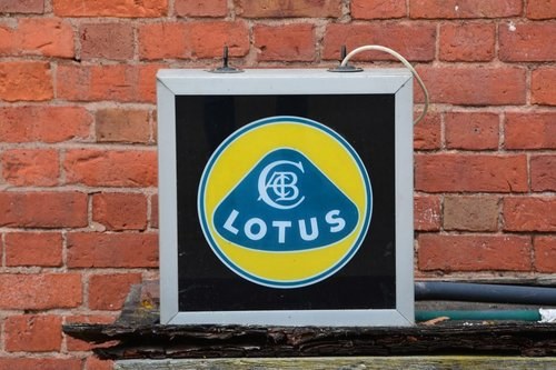1965 Lotus Sign For Sale by Auction
