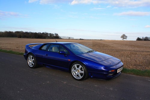 1995 Lotus Esprit S4S Azure Blue For Sale