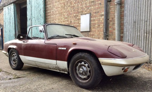 1971 Lotus Elan Sprint - Very Solid Project - on The Market For Sale by Auction