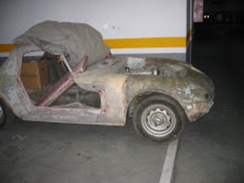 1966 Lotus Elan S3 Coupe = Yellow Roller Project  $OBO For Sale