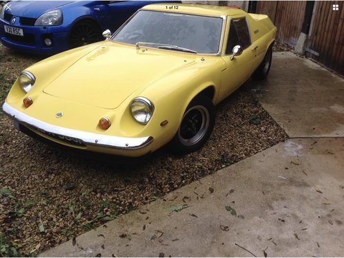 1971 Lotus Europa Twin Cam.  SOLD. SOLD