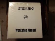 Workshop Manual - Lotus Elan +2 In vendita