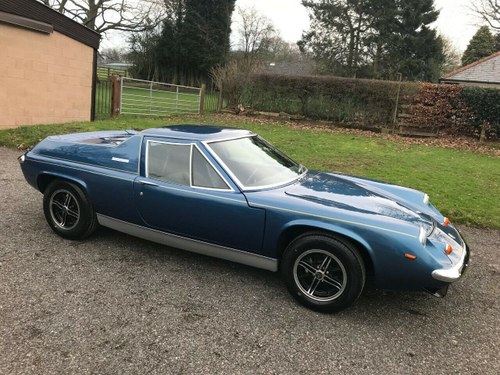 1972 LOTUS EUROPA TWIN CAM IN BLUE FULLY RESTORED STUNNING!! VENDIDO