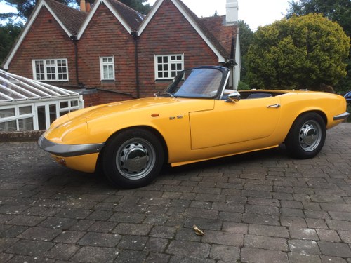 1964 Fully restored and rare Elan S1 SOLD