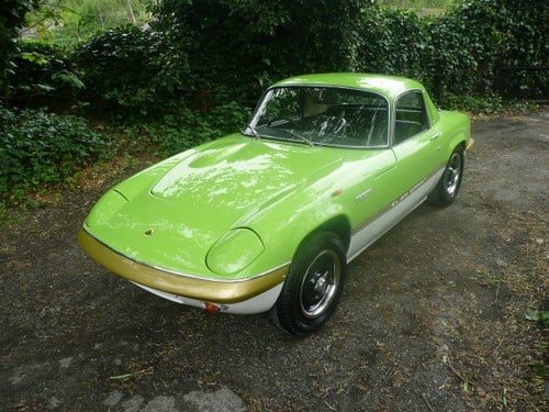 1970 Lotus elan s4 se sprint colours pistacio green In vendita