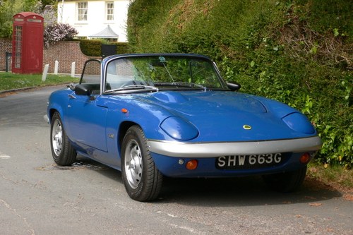 1969 Lotus Elan S4 Convertible In vendita