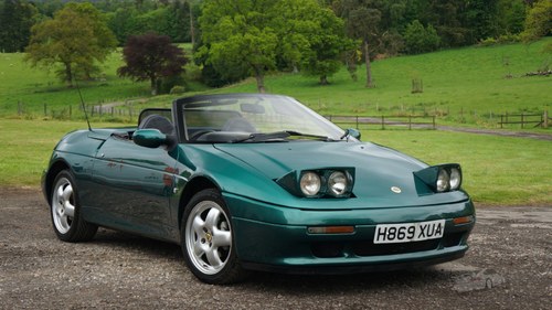 1991 Lotus elan se turbo racing green/green hood SOLD