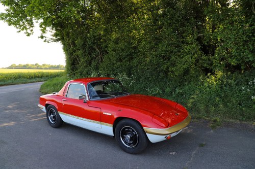 Lotus Elan Sprint FHC, 1973.  Very late Sprint and registere For Sale