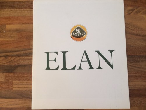 Lotus brochures x 3 Elan, Elite, Esprit. For Sale