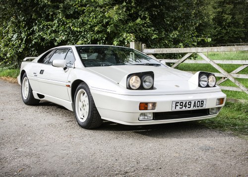 1989 Lotus Esprit Turbo 28,500 miles Just £20,000 - £25,000 For Sale by Auction