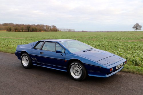 Lotus Esprit Turbo, 1985. Essex Blue metallic. 33,000 miles In vendita