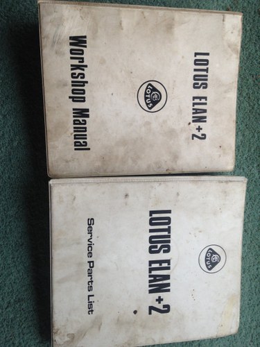 Lotus original Workshop Manual and Parts list In vendita