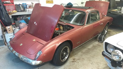 1968 VERY EARLY +2 ELAN PROJECT TWO OWNERS, RUNS DRIVES COMPLETE In vendita