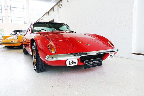 1973 Lotus Elan +2, Red with nice history, orig. sales document For Sale