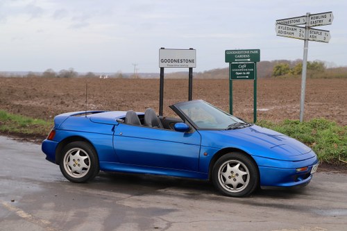 Lotus Elan SE Turbo, 1990.  Fantastic in Pacific Blue. For Sale