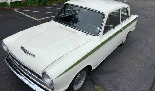 1967 Lotus Cortina Coupe = clean solid Ivory driver  $65k For Sale
