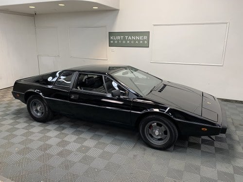 1978 Lotus esprit. Series 1. black with black For Sale