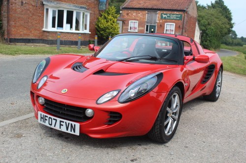 2007 ELISE 111R - TOURING PACK, CHILLI RED 'LIFESTYLE' PAINT For Sale