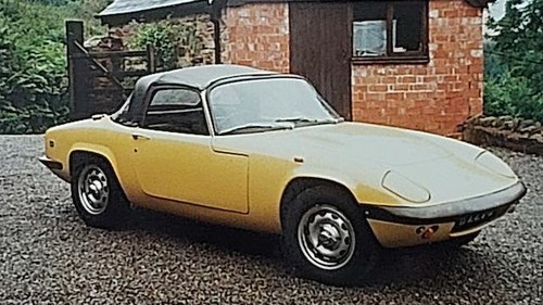1970 Lotus Elan S4 SE Drophead Coupé  For Sale by Auction