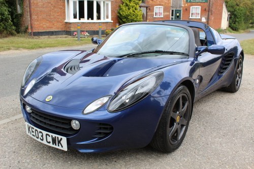 2003 ELISE SPORTS TOURER - 2 OWNERS, LOW MILEAGE, SUPER HISTORY! For Sale