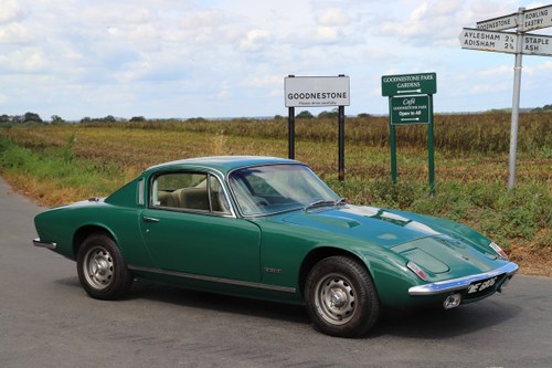Lotus Elan +2S, 1969. Lotus Racing Green. VERKOCHT