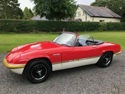 1971 LOTUS ELAN ''CHRISTOPHER NEIL'' SPRINT D.H.C STUNNING!! VERKAUFT
