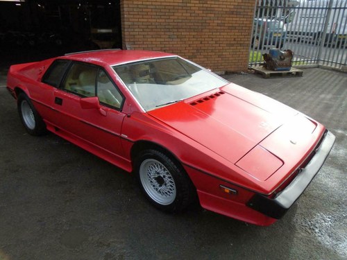 LOTUS ESPRIT 2.2 TURBO S3 LHD (1985) FACTORY RED! 44K! RARE! SOLD