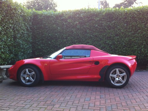 1998 Lotus elise s1 series 1 red sports car For Sale