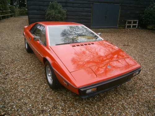 1977 LOTUS ESPRIT S1 '77 LHD 23203 MILES   RECOMMISSIONING *SOLD* For Sale