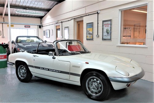 1971 71 j Lotus Elan Sprint  DHC 1 of the 1st 50 factory sprints For Sale