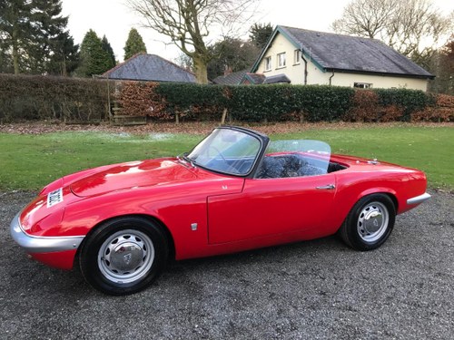1965 LOTUS ELAN S2 TYPE 26 IN RED COMPLETE GARAGE FIND RARE! VERKAUFT