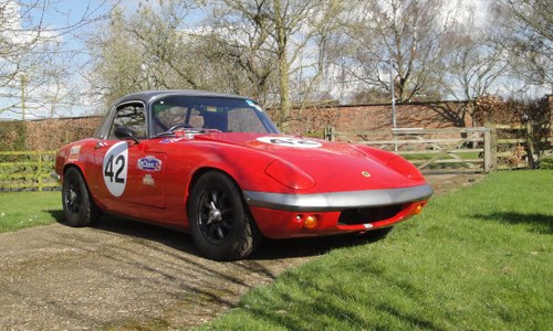 1967 LOTUS ELAN SERIES 3 FIXED HEAD COUPE RACE CAR For Sale by Auction