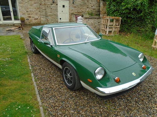 1972 LOTUS EUROPA NEW CHASSIS, ENGINE REBUILD SOLD