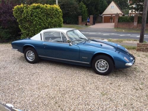Lotus Elan +2 1969. Blue with Silver Roof SOLD