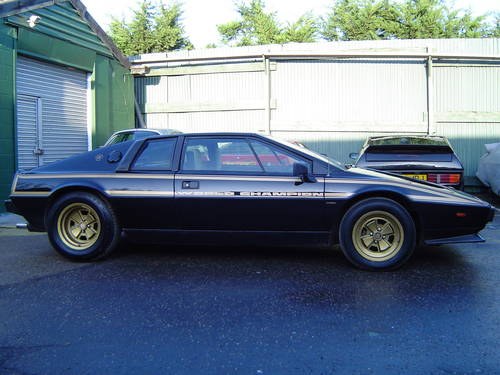 1986 Lotus Esprit's Required For Sale