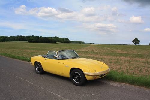 Lotus Elan Sprint DHC, 1971. Last owner for 31 years!  For Sale