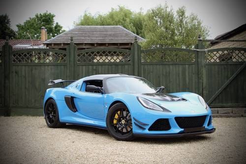 2018 Lotus Exige 380 Sport Coupe -Riviera Blue / Yellow pack NEW! For Sale